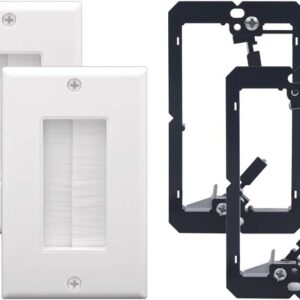 Flex Conduit with 2 Brush Plates