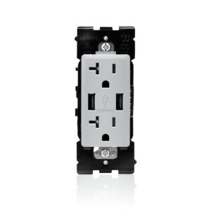 Leviton Renu/Receptacle - Dual USB Port