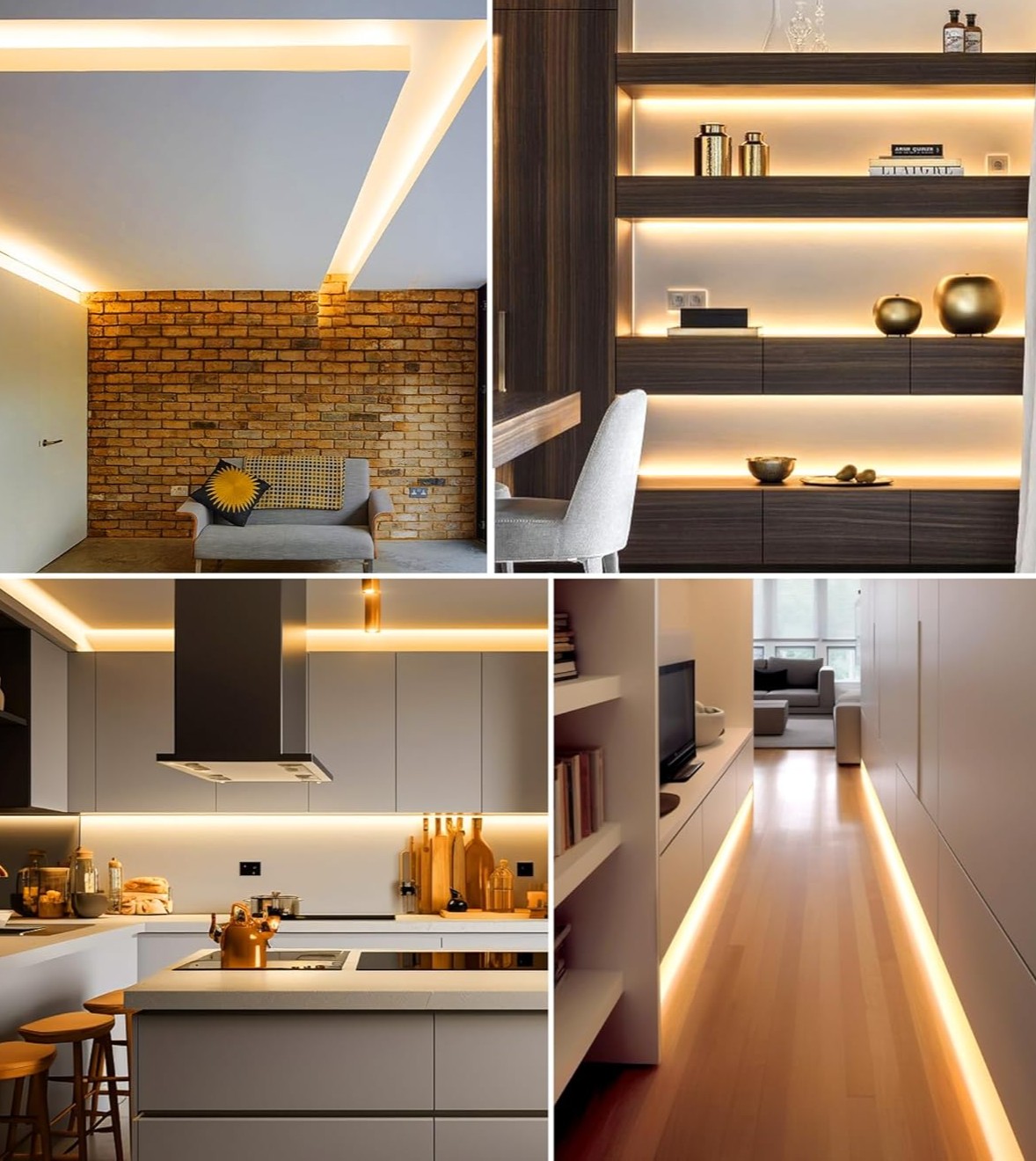 LED Tape Light Package - Includes Transformer & Switch - Image 5