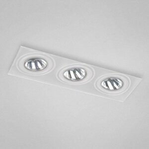 19 Multi-spot/ Gimbal/ White Baffle/ 3 LEDs/ 3000K "