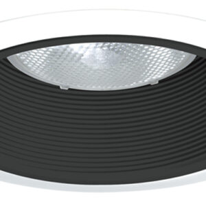 6 Recessed Can/ Black Baffle/ IC Housing/ CFL BR30 "