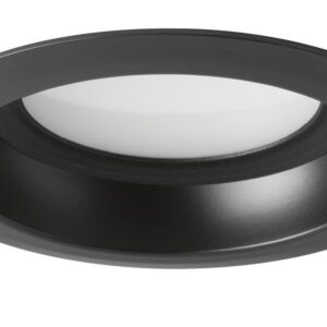 4" Recessed Downlight/Black Baffle/IC Housing/Integrated LED/3000K