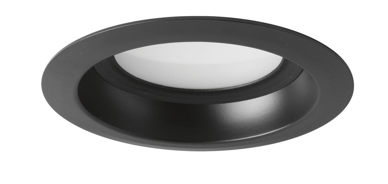 4" Recessed Downlight/Black Baffle/IC Housing/Integrated LED/3000K