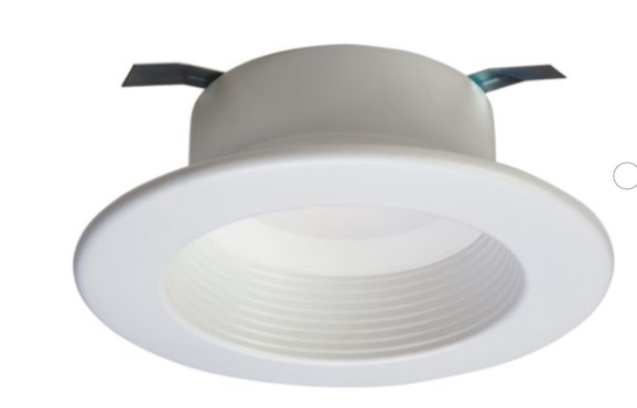 4" Recessed Downlight/White Trim/IC Housing/Integrated LED/3000K - Image 2