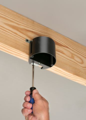 Blanked Off Ceiling Fan J-Box - Image 3