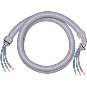 1" flex conduit from panel to attic for Solar Prewire