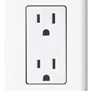 Square Decora Style Receptacle Upgrade - Whole House