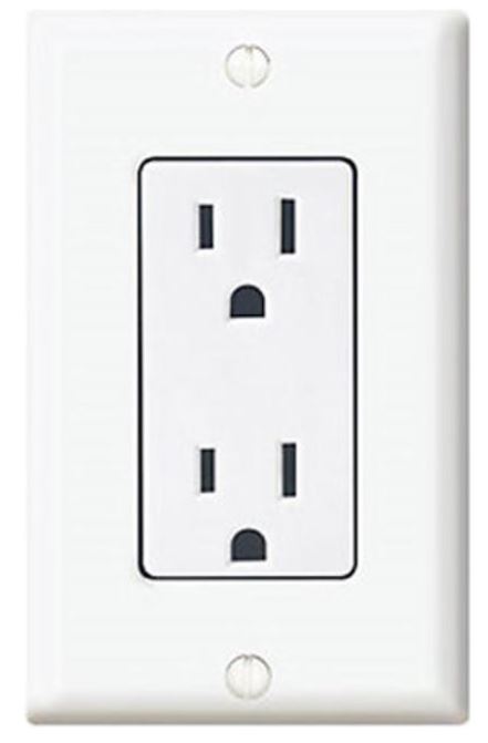 Square Decora Style Receptacle Upgrade - Whole House