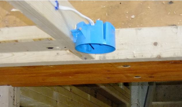 Non-Reinforced Clg. Light Outlet w/ Fixt. Install (Fixt. & Switch NIC) - Image 2