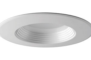 5″ White Baffle Integrated LED Downlight