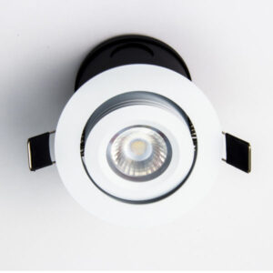 3" Recessed Downlight/ White/ IC Rated/ Adjustable/ LED 3000k Spot