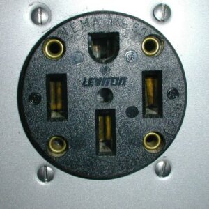 Prong Outlet for Car Charger - Blanked Off