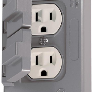 Exterior Weatherproof Duplex Receptacle