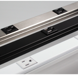6 Receptacles/Plug Molding/ Per 3 Feet/ White