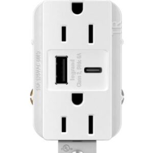 Radiant/Receptacle/Duplex/USB Type A/C/UltraFast /faceplate/XX-finish
