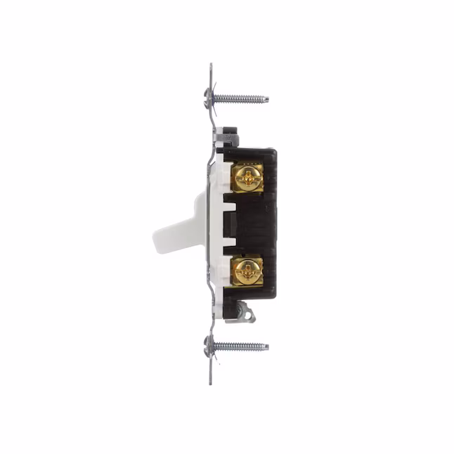 Toggle Switch/Single Pole Heavy Duty/220V/20A/White