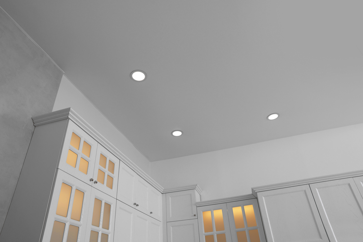4 Recessed Cans with 1 Dimmer Package - Image 2