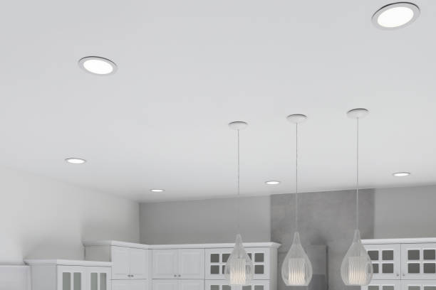 6" White Baffle Integrated LED Can Light - Image 3