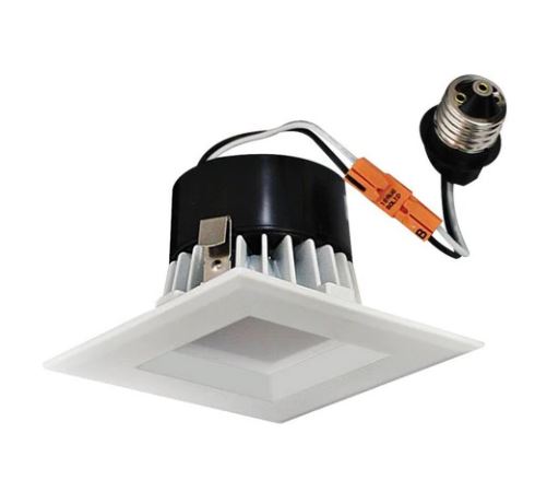 3" Square Downlight/ White /Integrated LED