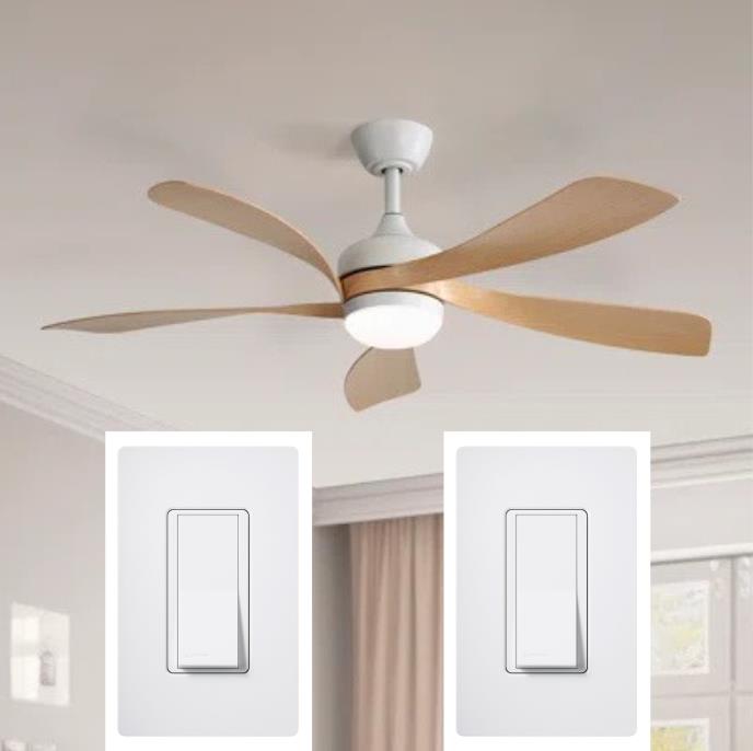 Fan Pre-Wire with 2 Switches Package