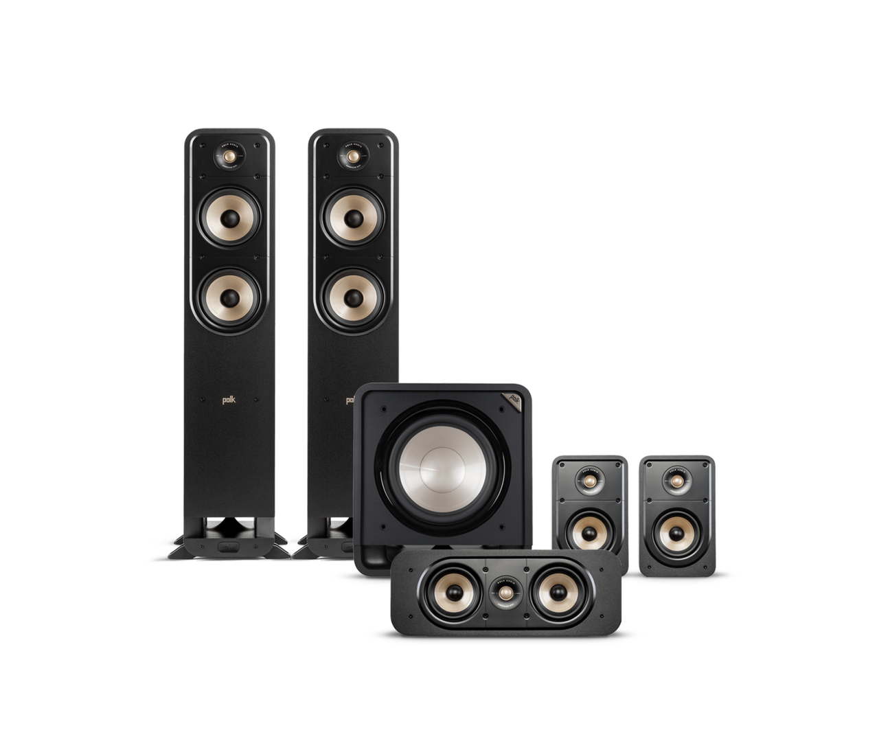 5.1 Surround Sound Package - Gold